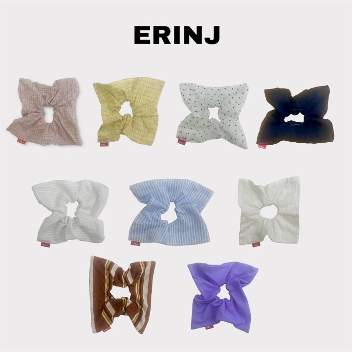 Erin J - Korean Children Fashion - #minifashionista - Square Hair Scrunchie