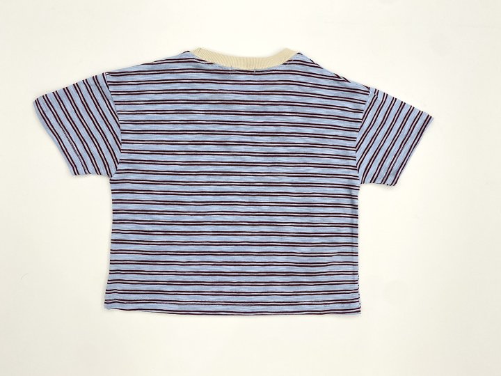 Erin J - Korean Children Fashion - #stylishchildhood - Double Stripe Tee - 6