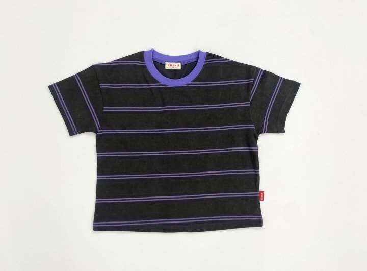 Erin J - Korean Children Fashion - #toddlerclothing - Pigment Border Tee - 4