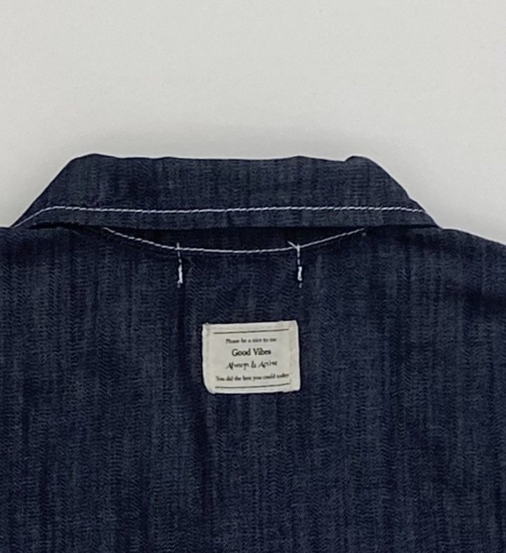 Erin J - Korean Children Fashion - #todddlerfashion - Viscose Denim Shirt - 7