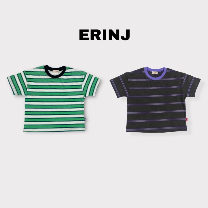 Erin J - Korean Children Fashion - #toddlerclothing - Pigment Border Tee - 3