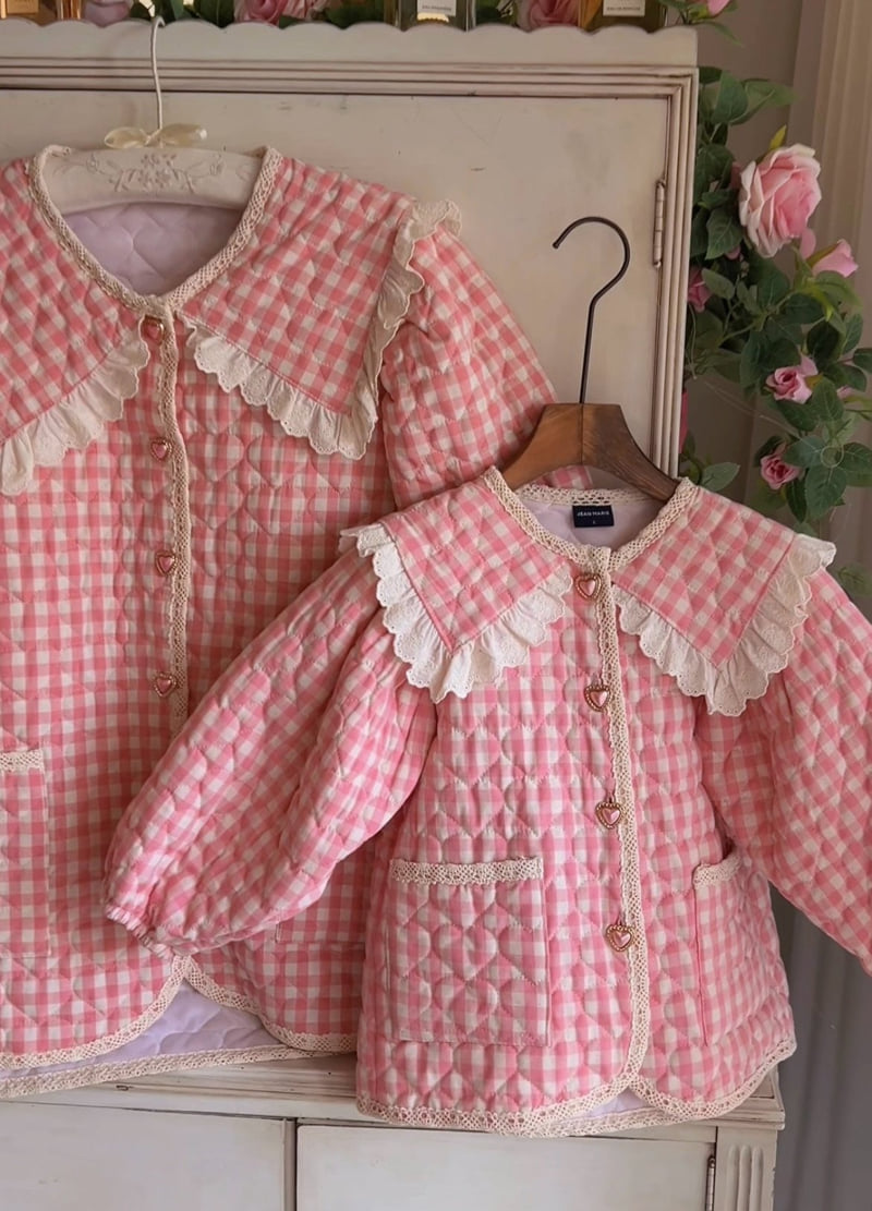 Eugenie Candies - Korean Children Fashion - #kidsstore - Eu Love Quilted Jacket - 2