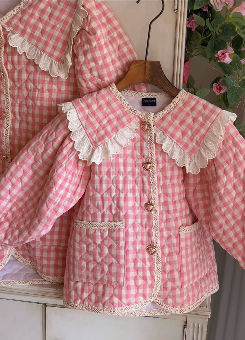 Eugenie Candies - Korean Children Fashion - #kidzfashiontrend - Eu Love Quilted Jacket - 3