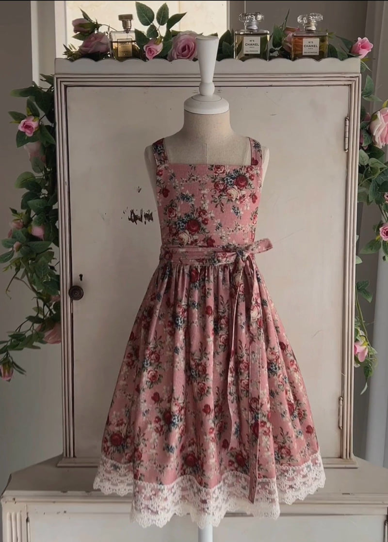 Eugenie Candies - Korean Women Fashion - #momslook - Rose Apron - 9