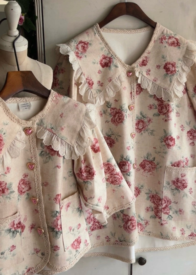 Eugenie Candies - Korean Women Fashion - #momslook - Rose Jacket