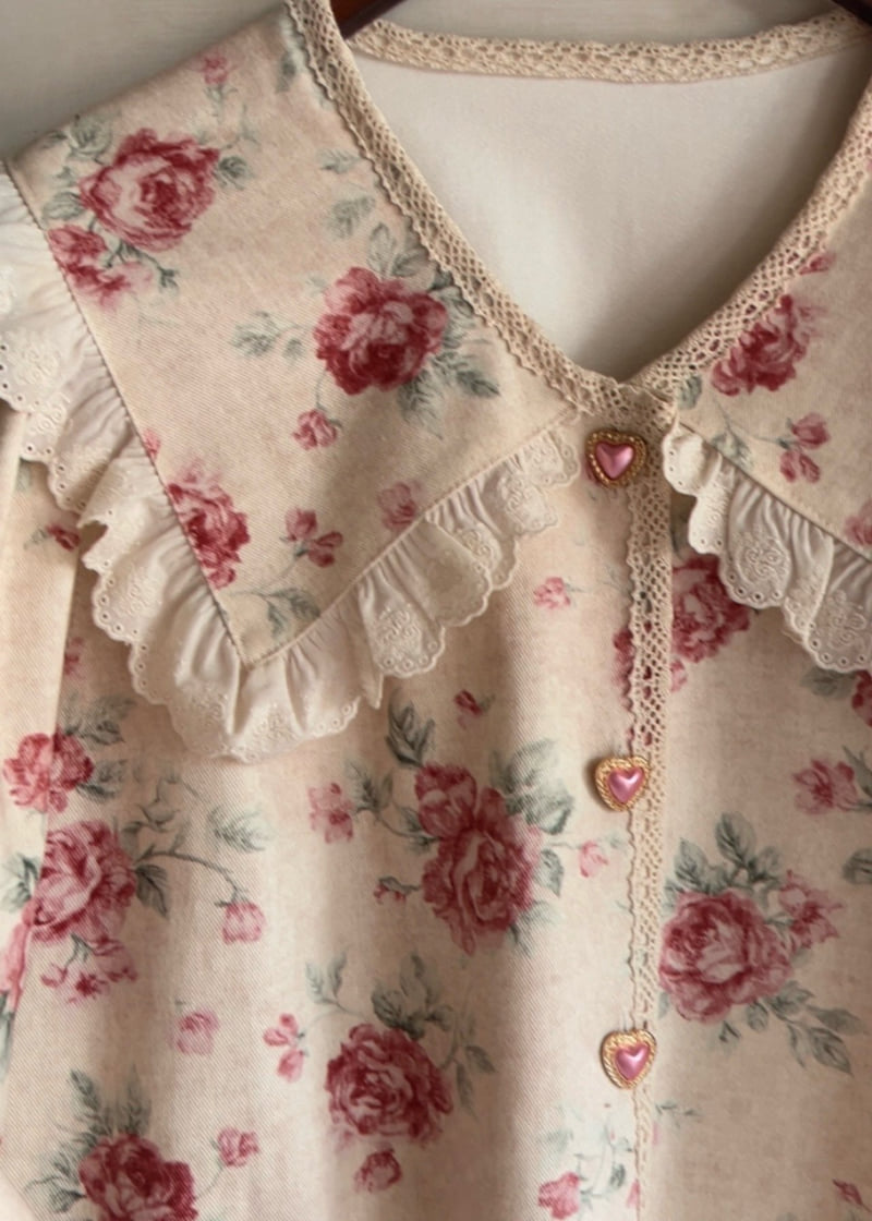 Eugenie Candies - Korean Women Fashion - #momslook - Rose Jacket - 5