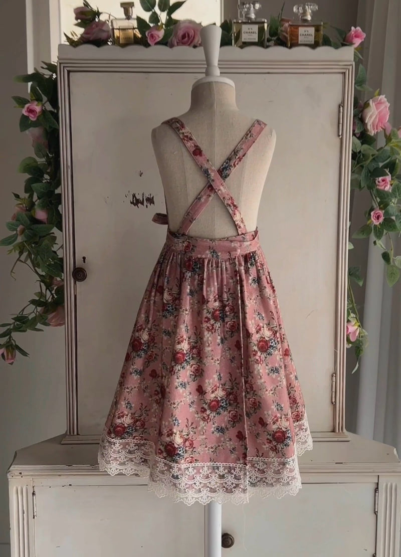Eugenie Candies - Korean Women Fashion - #thelittlethings - Rose Apron - 2