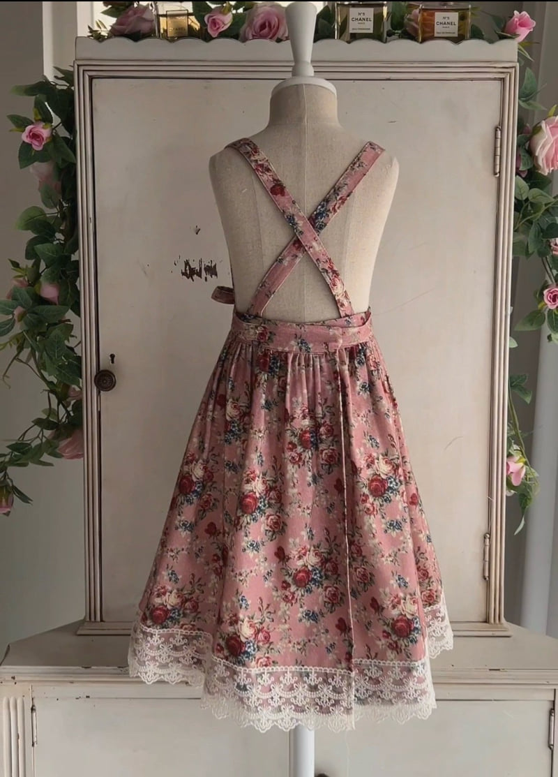 Eugenie Candies - Korean Women Fashion - #womensfashion - Rose Apron - 8