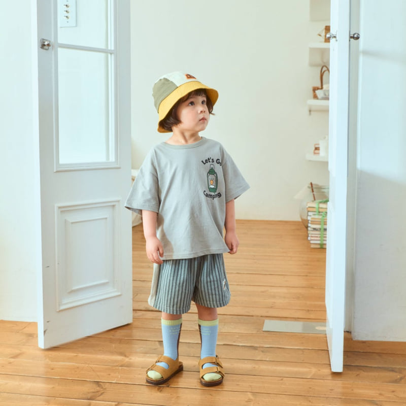 Firstblue - Korean Children Fashion - #Kfashion4kids - Camping Shorts - 9