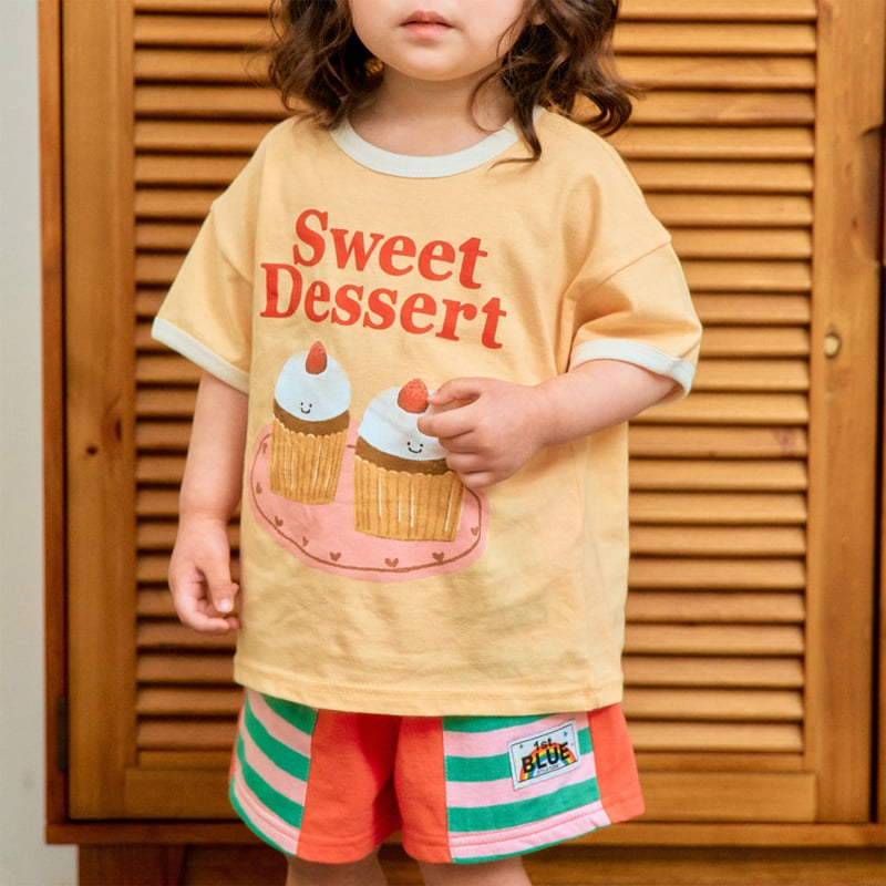 Stripe Combi Shorts by Firstblue for Child - view 8