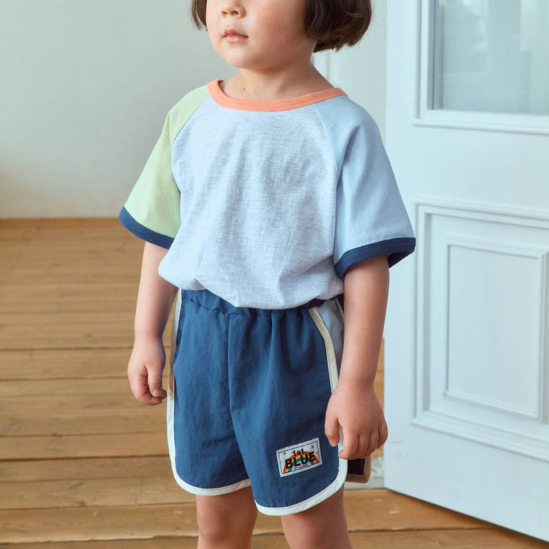 Firstblue - Korean Children Fashion - #Kfashion4kids - First Combi Shorts - 5