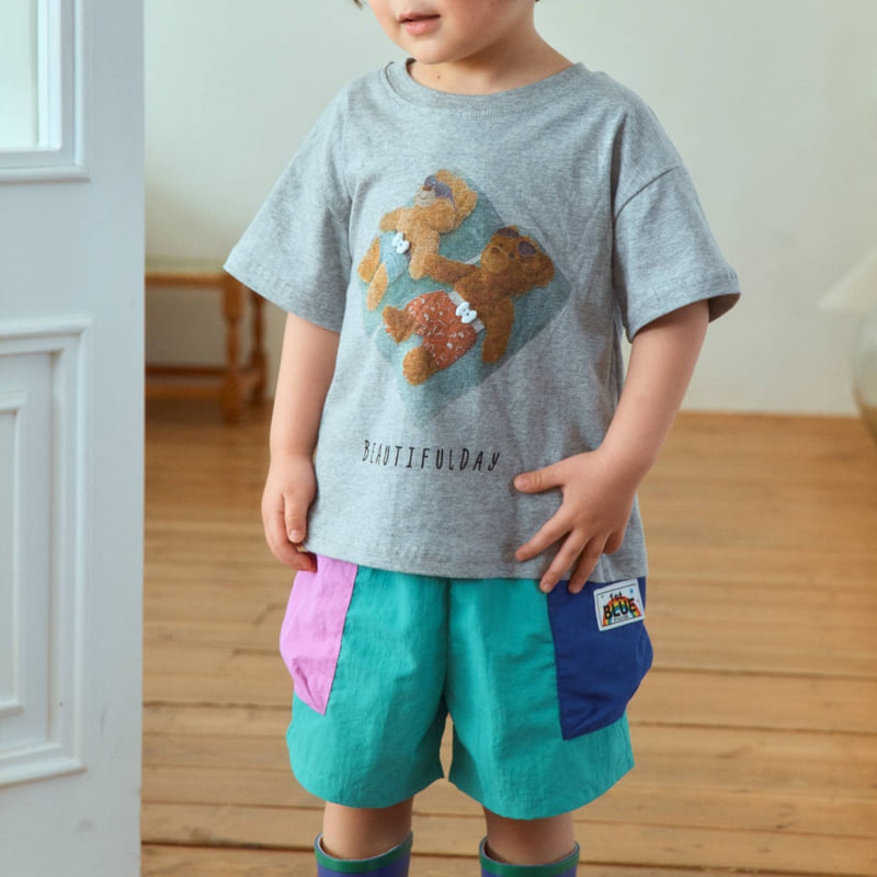 Firstblue - Korean Children Fashion - #kidzfashiontrend - Mid Cargo Combi Pants - 4