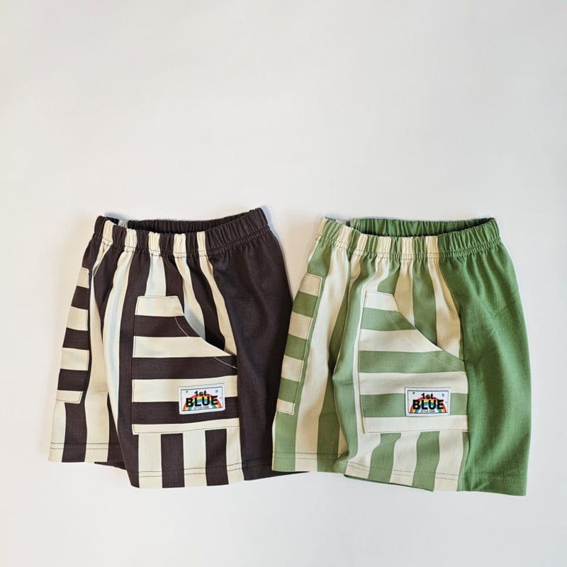 Short Stripe Pants by Firstblue for Child - view 3