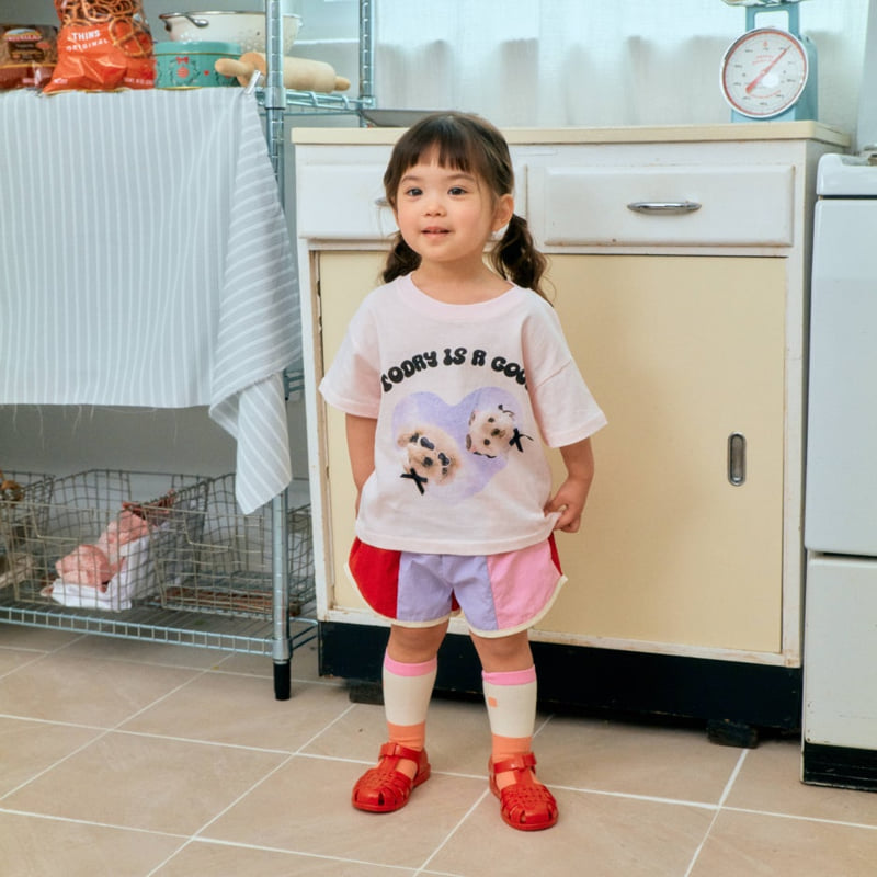 Firstblue - Korean Children Fashion - #stylishchildhood - Summer Puppy Short Sleeve Tee - 4