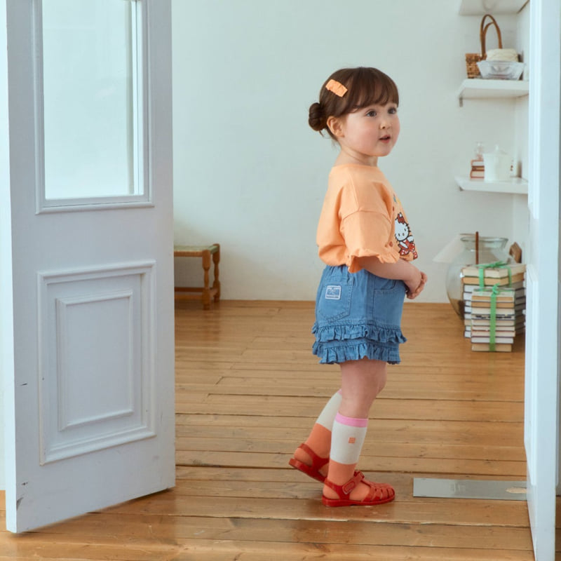 Firstblue - Korean Children Fashion - #childofig - Ballet Cat Frill Tee - 9