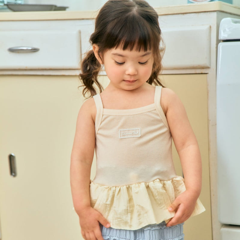 Firstblue - Korean Children Fashion - #childofig - Ribbed Balloon Sleeveless Tee - 5
