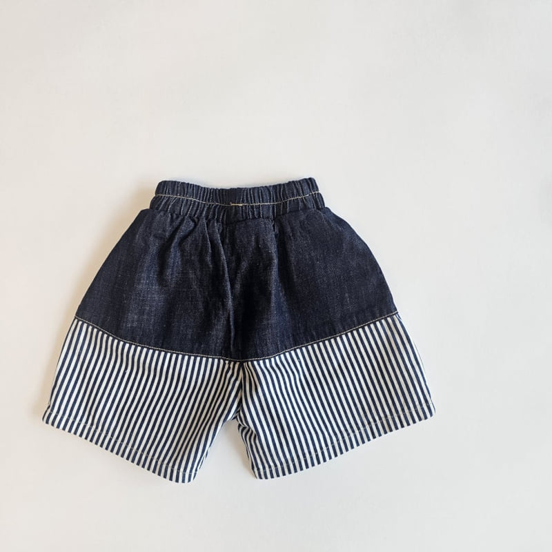 Firstblue - Korean Children Fashion - #stylishchildhood - Vintage Dino Denim Shorts - 4