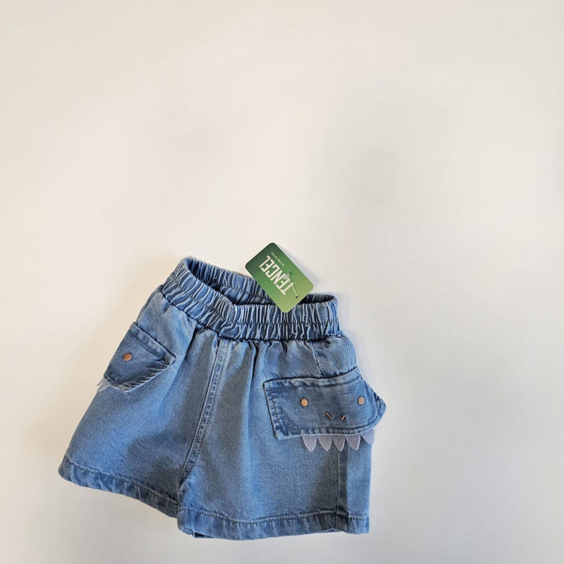 Firstblue - Korean Children Fashion - #childofig - Shark Denim Shorts - 3