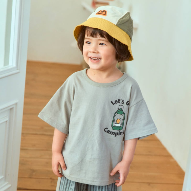 Firstblue - Korean Children Fashion - #childrensboutique - Camping Short Sleeve Tee - 7