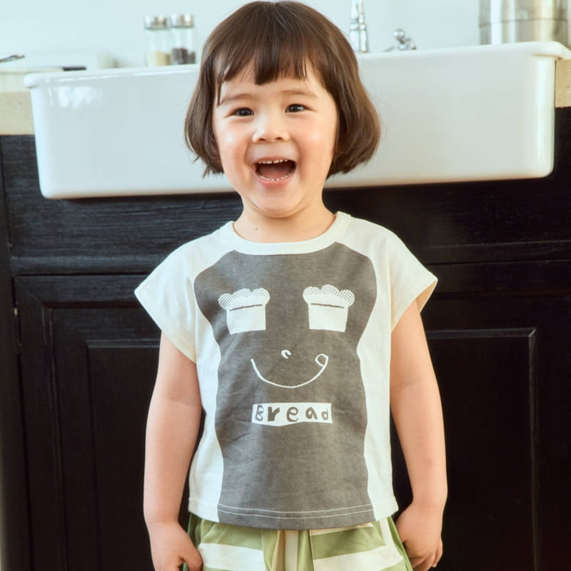 Firstblue - Korean Children Fashion - #childrensboutique - Bread Drop Tee - 6