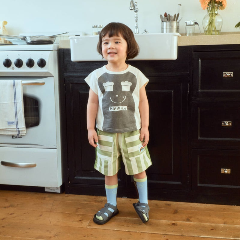 Firstblue - Korean Children Fashion - #designkidswear - Bread Drop Tee - 7