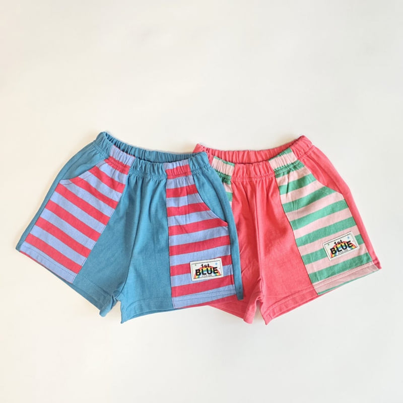 Stripe Combi Shorts by Firstblue for Child - view 2