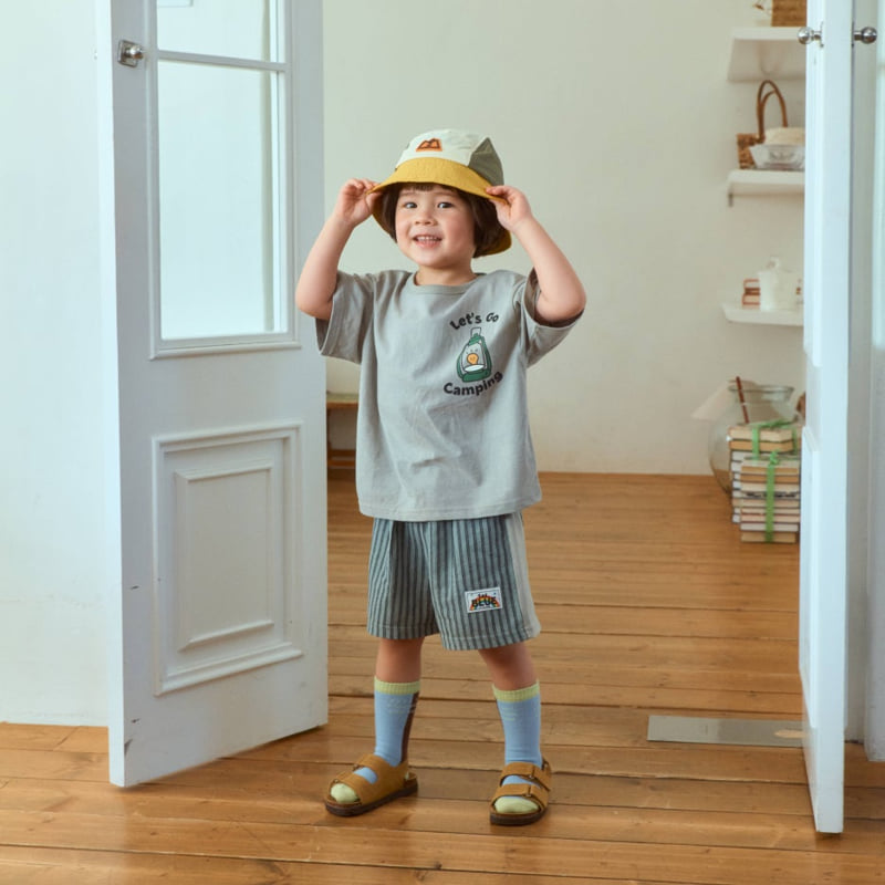 Firstblue - Korean Children Fashion - #discoveringself - Camping Short Sleeve Tee - 9