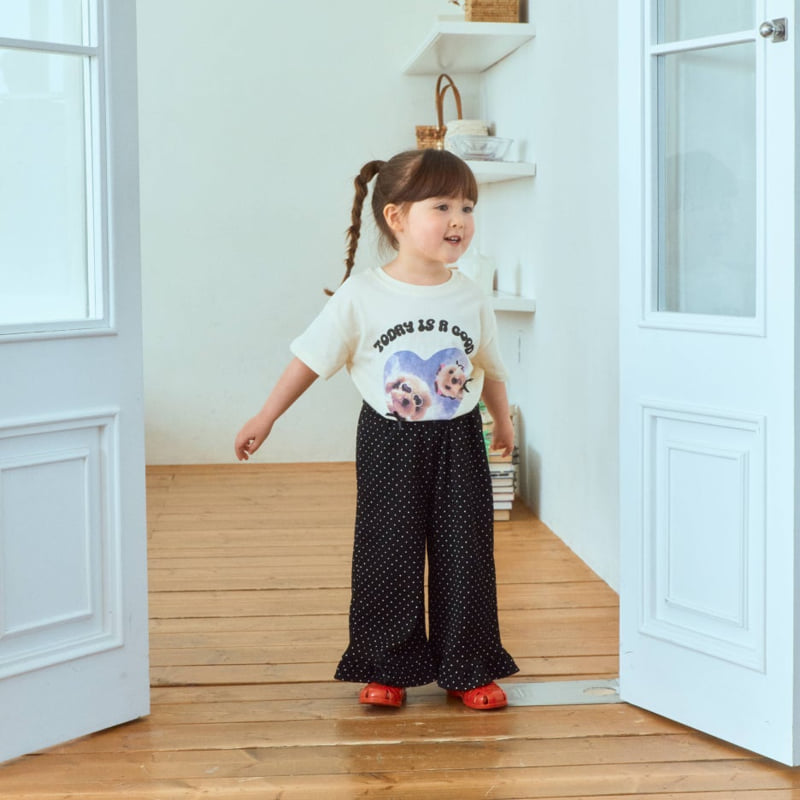Firstblue - Korean Children Fashion - #fashionkids - Summer Puppy Short Sleeve Tee - 8