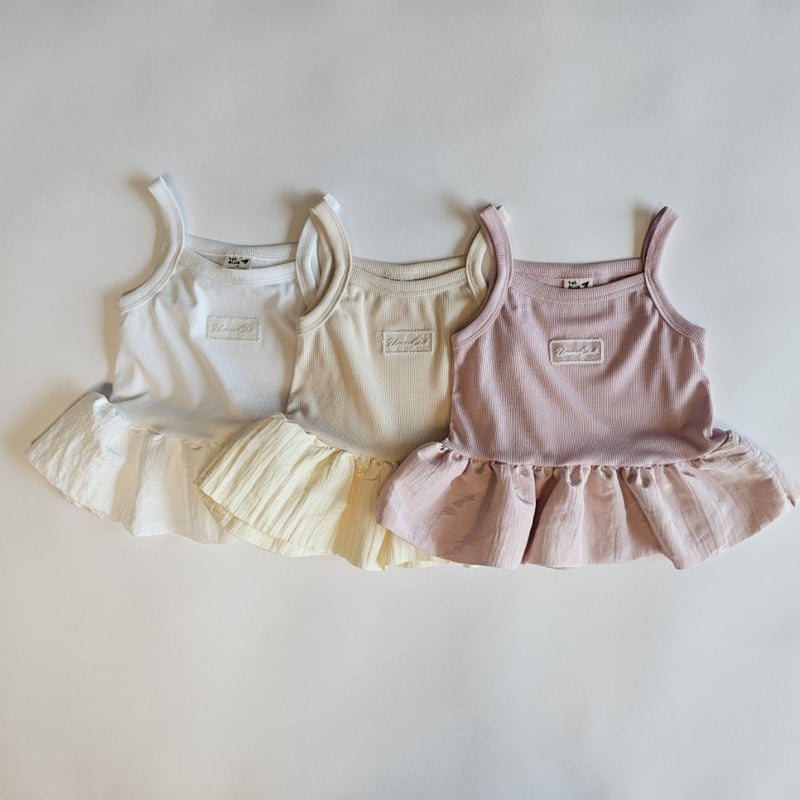 Firstblue - Korean Children Fashion - #kidsstore - Ribbed Balloon Sleeveless Tee - 11