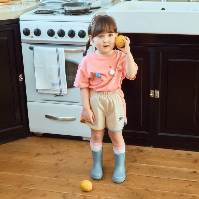 Firstblue - Korean Children Fashion - #kidzfashiontrend - Color Block Shorts - 10