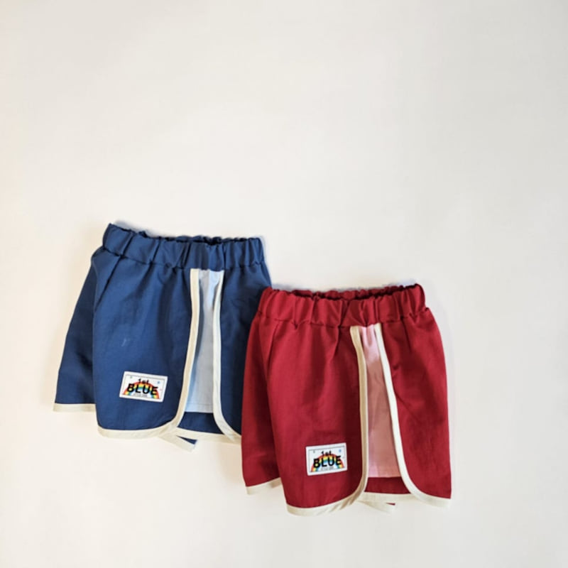 Firstblue - Korean Children Fashion - #kidsstore - First Combi Shorts - 4