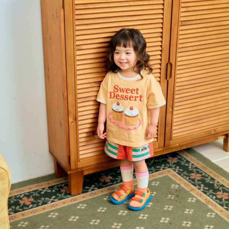 Firstblue - Korean Children Fashion - #littlefashionista - Dessert Short Sleeve Tee - 9