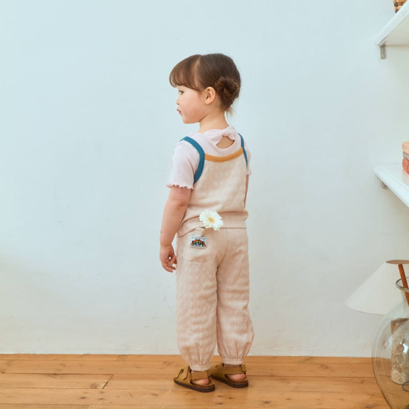 Firstblue - Korean Children Fashion - #magicofchildhood - Binding Contrast Strap Sleeveless - 8