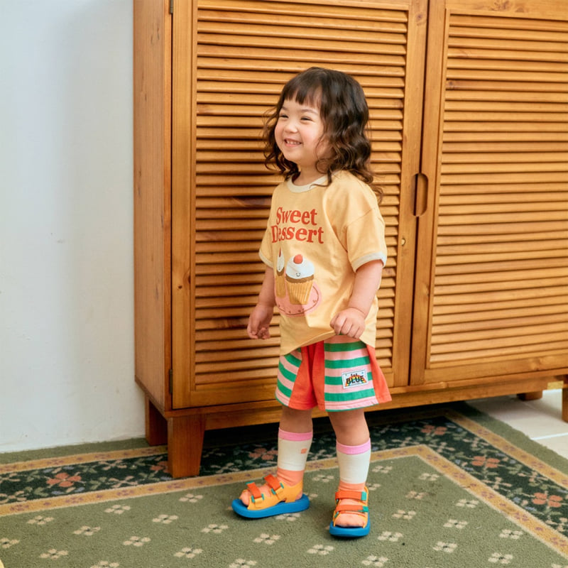 Firstblue - Korean Children Fashion - #magicofchildhood - Dessert Short Sleeve Tee - 10