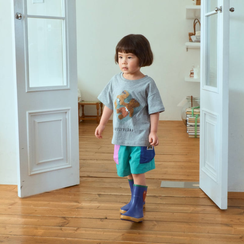 Firstblue - Korean Children Fashion - #magicofchildhood - Mid Cargo Combi Pants - 6