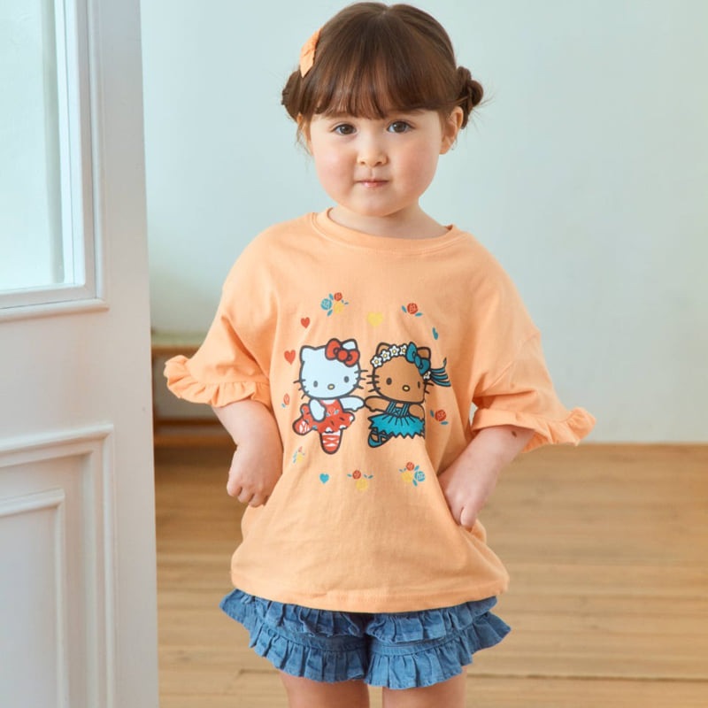 Firstblue - Korean Children Fashion - #minifashionista - Ballet Cat Frill Tee - 6