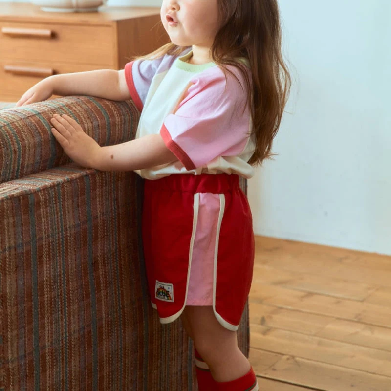Firstblue - Korean Children Fashion - #prettylittlegirls - First Combi Shorts - 9