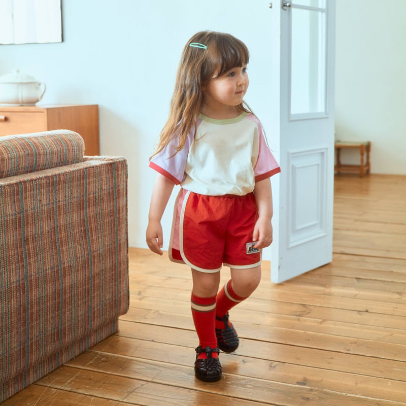Firstblue - Korean Children Fashion - #stylishchildhood - First Raglan Short Sleeve Tee - 7