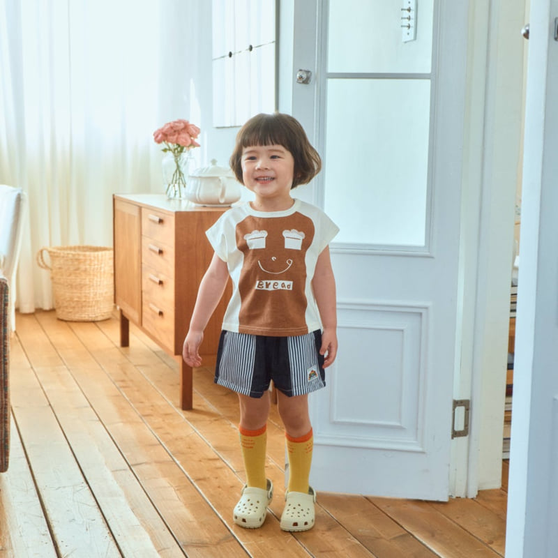 Firstblue - Korean Children Fashion - #toddlerclothing - Bread Drop Tee - 4
