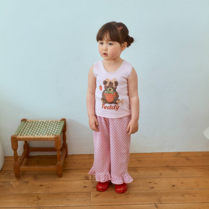 Firstblue - Korean Children Fashion - #stylishchildhood - Tom Dot Frill Pants - 7