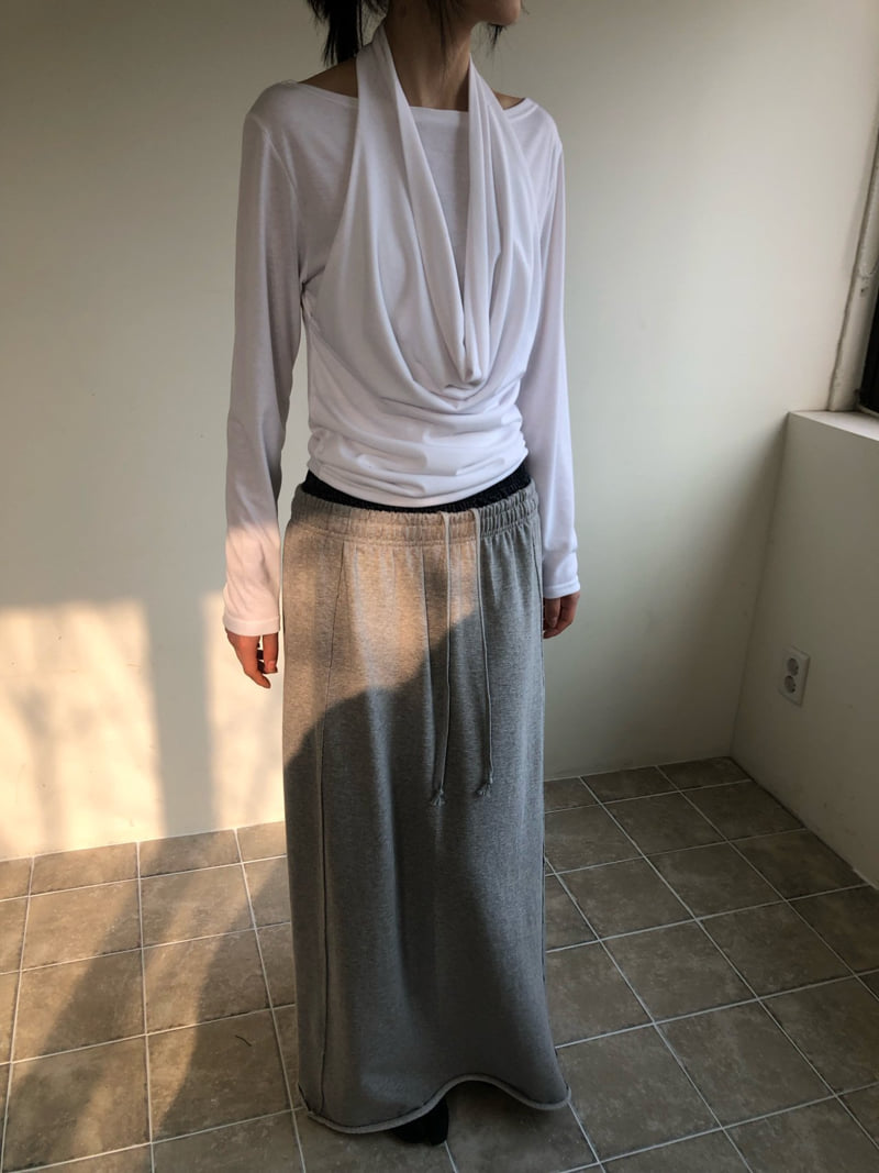 Flash - Korean Women Fashion - #momslook - Berlin Halter Tee - 5