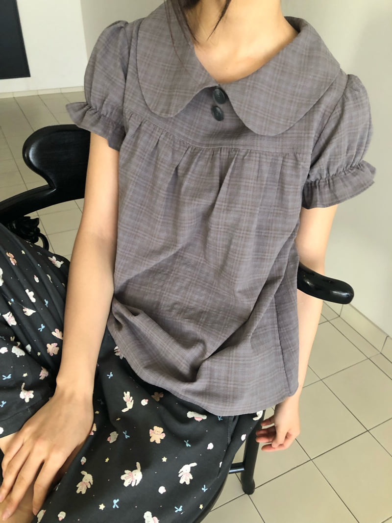Flash - Korean Women Fashion - #momslook - Circle Blouse - 8