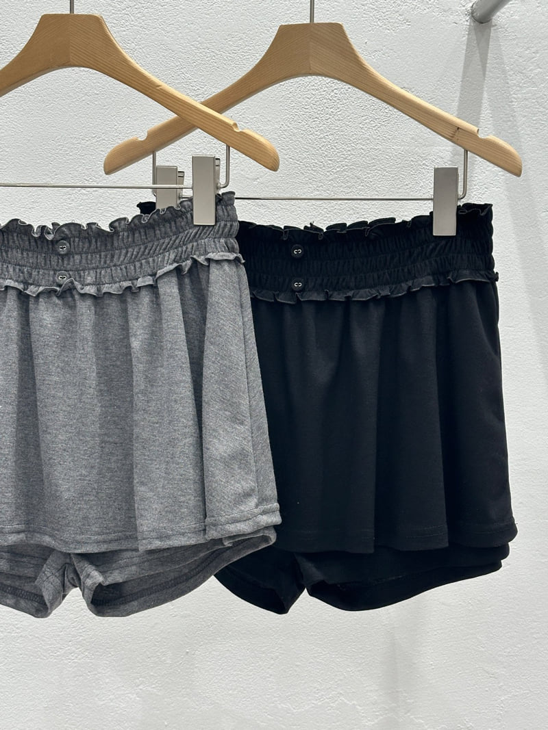 Flash - Korean Women Fashion - #momslook - Smocked Skirt Pants - 2