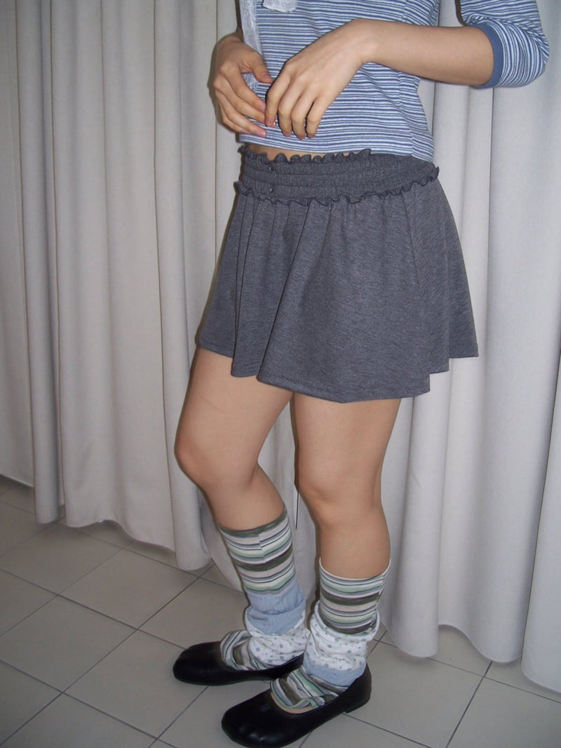 Flash - Korean Women Fashion - #womensfashion - Smocked Skirt Pants - 4
