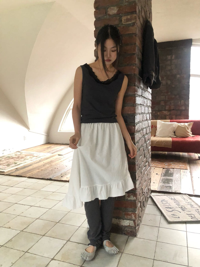 Flash - Korean Women Fashion - #momslook - Dear Sleeveless Top - 12