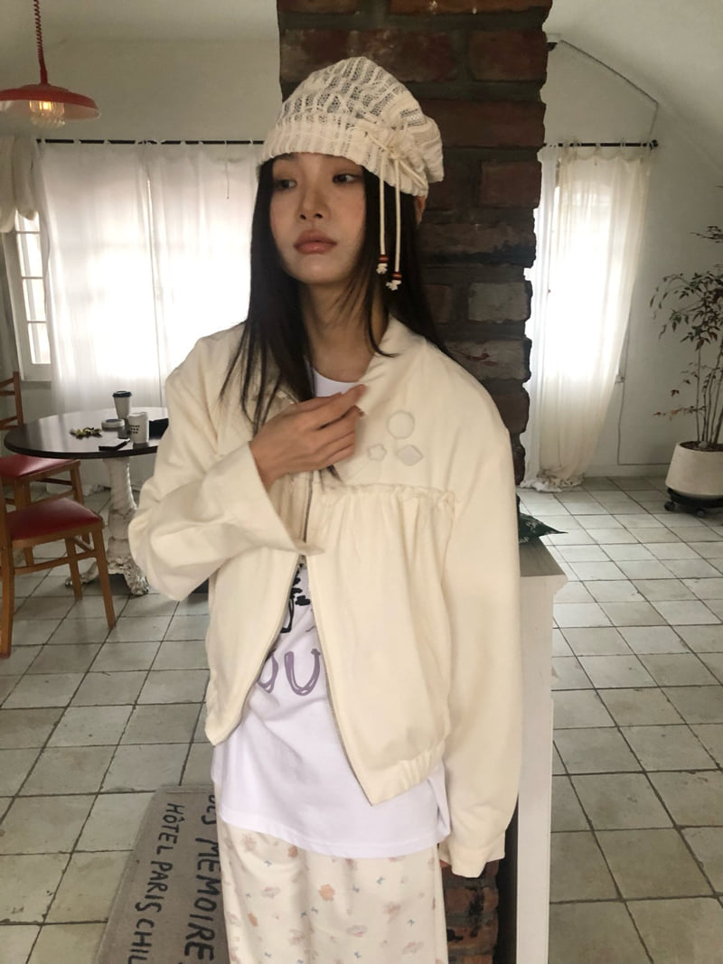 Flash - Korean Women Fashion - #thelittlethings - Flower Beanie - 4