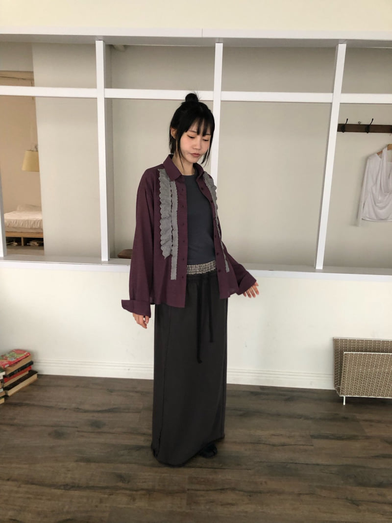 Flash - Korean Women Fashion - #pursuepretty - Sagging Skirt - 9