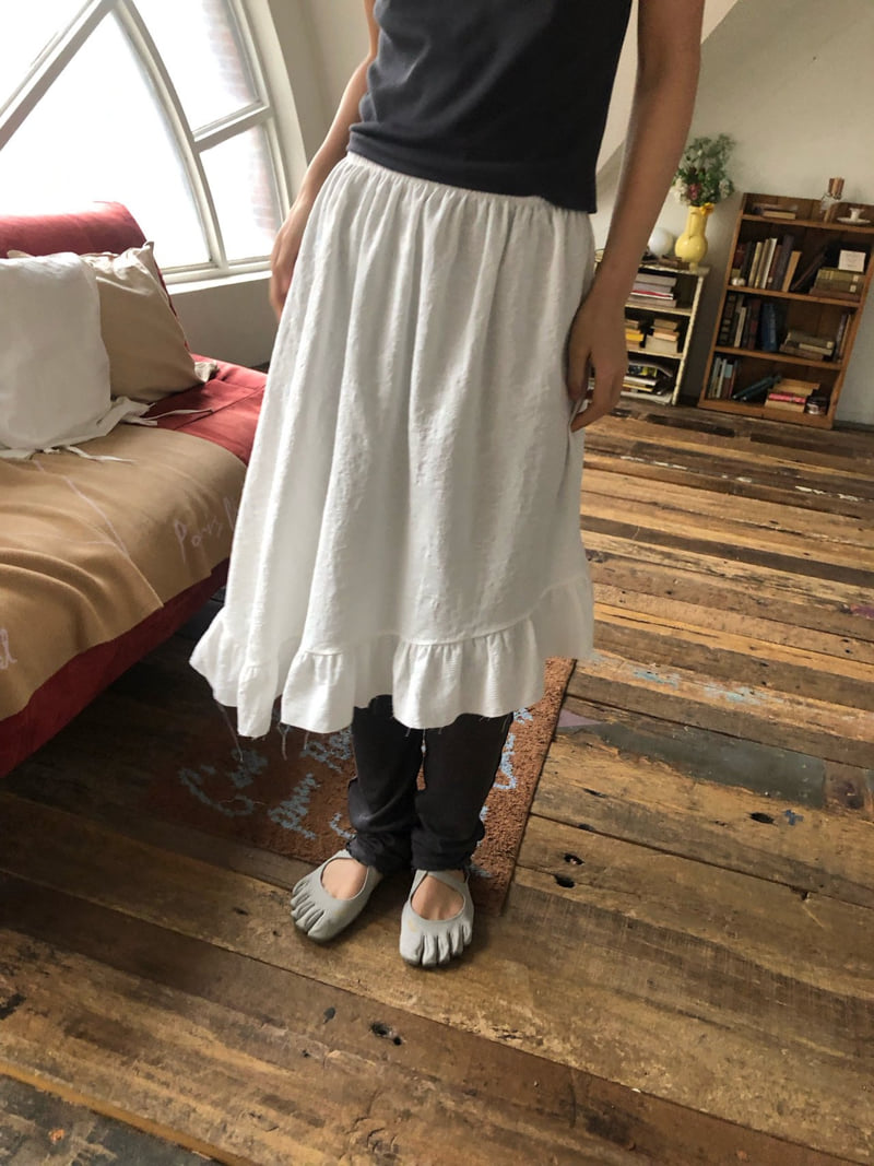 Flash - Korean Women Fashion - #pursuepretty - Unbalanced Frill Skirt - 2
