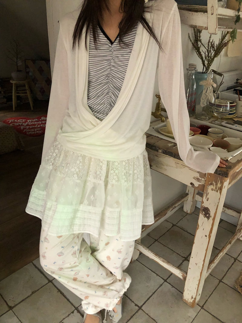 Flash - Korean Women Fashion - #pursuepretty - Wrap Tee - 3