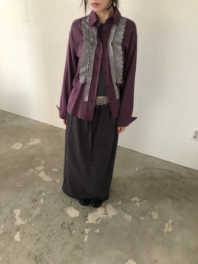 Flash - Korean Women Fashion - #restrostyle - Sagging Skirt - 10